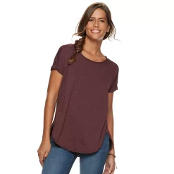 Women's Sonoma Goods For Life® Supersoft Dolman Tunic 41 Women's Sonoma Goods For Life® Supersoft Dolman Tunic -Sonoma Clothing Store 5499245 Cherry Heather