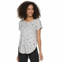 Women's Sonoma Goods For Life® Supersoft Dolman Tunic 61 Women's Sonoma Goods For Life® Supersoft Dolman Tunic -Sonoma Clothing Store 5499245 Gray Floral