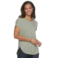 Women's Sonoma Goods For Life® Supersoft Dolman Tunic 50 Women's Sonoma Goods For Life® Supersoft Dolman Tunic -Sonoma Clothing Store 5499245 Green Gray
