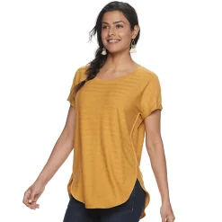 Women's Sonoma Goods For Life® Supersoft Dolman Tunic 48 Women's Sonoma Goods For Life® Supersoft Dolman Tunic -Sonoma Clothing Store 5499245 Mustard