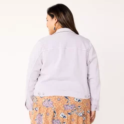 Plus Size Sonoma Goods For Life® Premium Over-Dyed Jacket -Sonoma Clothing Store 5511545 ALT