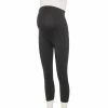Maternity Sonoma Goods For Life® Over-The-Belly Cropped Leggings -Sonoma Clothing Store 5519721 Grey