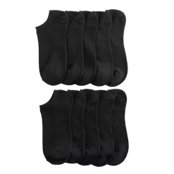 Women's Sonoma Goods For Life® 10-Pack No Show Marled Socks -Sonoma Clothing Store 5521589 Black
