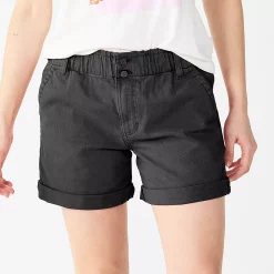 Women's Sonoma Goods For Life® Paperbag waist Denim Shorts -Sonoma Clothing Store 5523356 Maffei