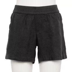 Women's Sonoma Goods For Life® 5" Pull-On Easy Shorts 15 Women's Sonoma Goods For Life® 5" Pull-On Easy Shorts -Sonoma Clothing Store 5526329 Pitch Black