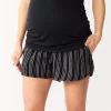 Maternity Sonoma Goods For Life® Smocked Shorts 2 Maternity Sonoma Goods For Life® Smocked Shorts -Sonoma Clothing Store 5532352 Black Stripe