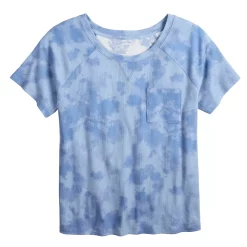 Women's Sonoma Goods For Life® Essential Short Sleeve Pajama Top -Sonoma Clothing Store 5553510 ALT5