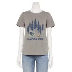 Women's Sonoma Goods For Life® Summer Graphic Tees -Sonoma Clothing Store 5558324 Camping Time