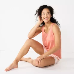 Women's Sonoma Goods For Life® Essential Pajama Shorts -Sonoma Clothing Store 5558710 ALT4