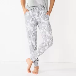 Women's Sonoma Goods For Life® Essential Banded Bottom Pajama Pants 15 Women's Sonoma Goods For Life® Essential Banded Bottom Pajama Pants -Sonoma Clothing Store 5558711 Gray Moon