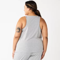 Plus Size Sonoma Goods For Life® Essential Pajama Tank Top 9 Plus Size Sonoma Goods For Life® Essential Pajama Tank Top -Sonoma Clothing Store 5558714 ALT