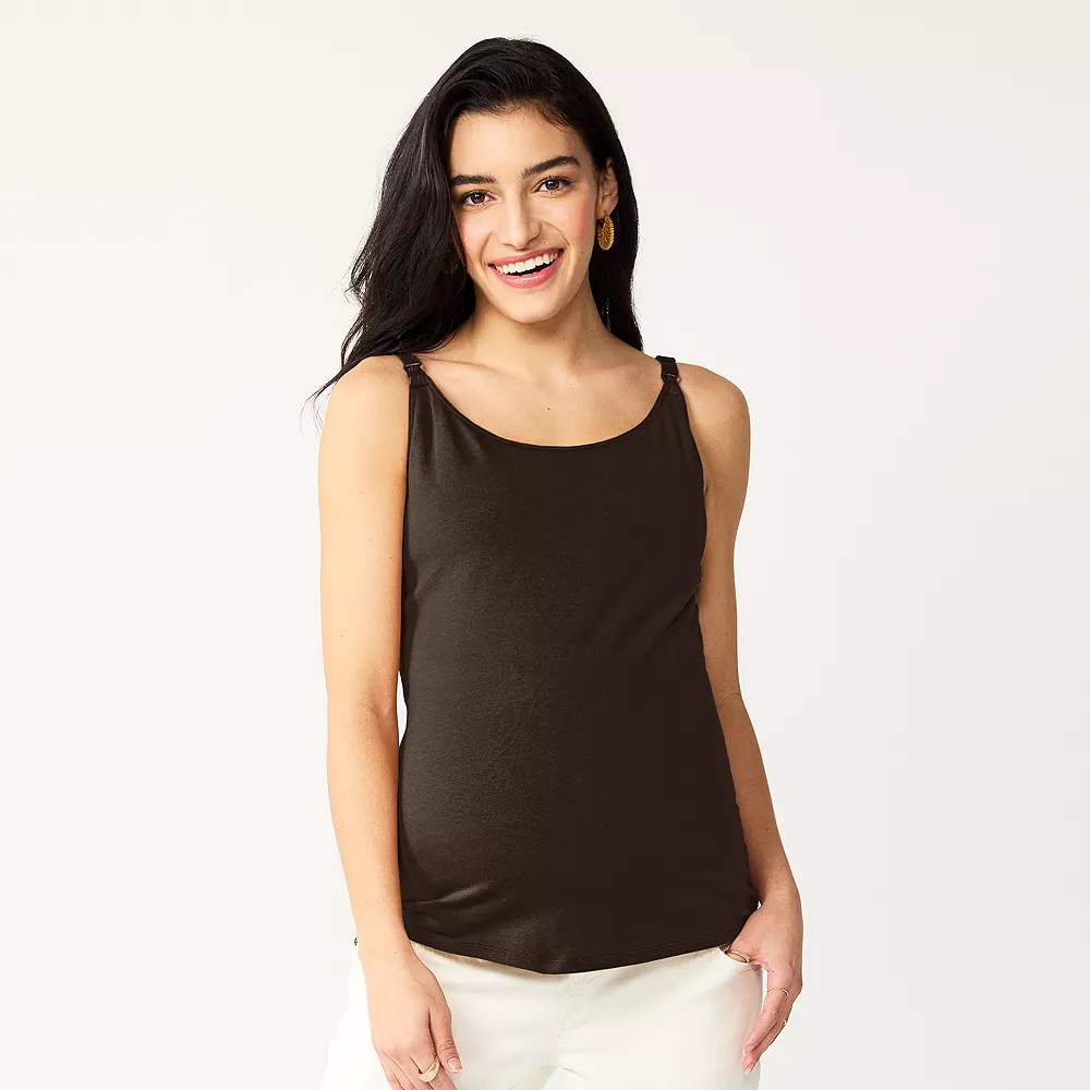 Maternity Sonoma Goods For Life® Nursing Shelf Cami 3 Maternity Sonoma Goods For Life® Nursing Shelf Cami