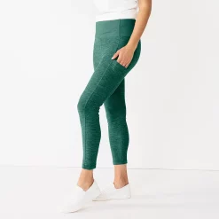 Women's Sonoma Goods For Life® Weekender High-Waisted 7/8 Leggings -Sonoma Clothing Store 5576868 Lagoon
