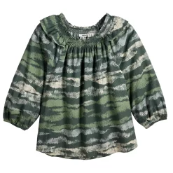 Women's Sonoma Goods For Life® Ruffle Shoulder Peasant Top -Sonoma Clothing Store 5584039 ALT5