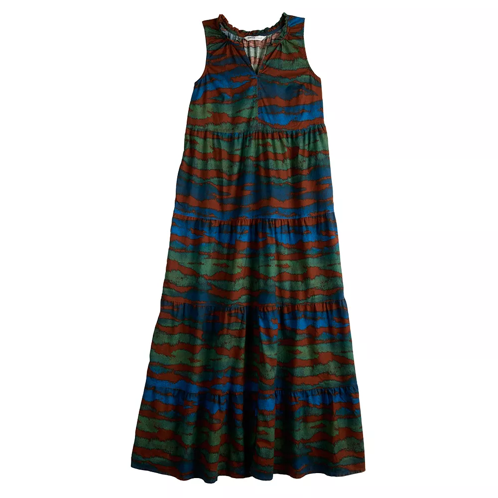 Women's Sonoma Goods For Life® Tiered Maxi Dress 9 Women's Sonoma Goods For Life® Tiered Maxi Dress - Image 7
