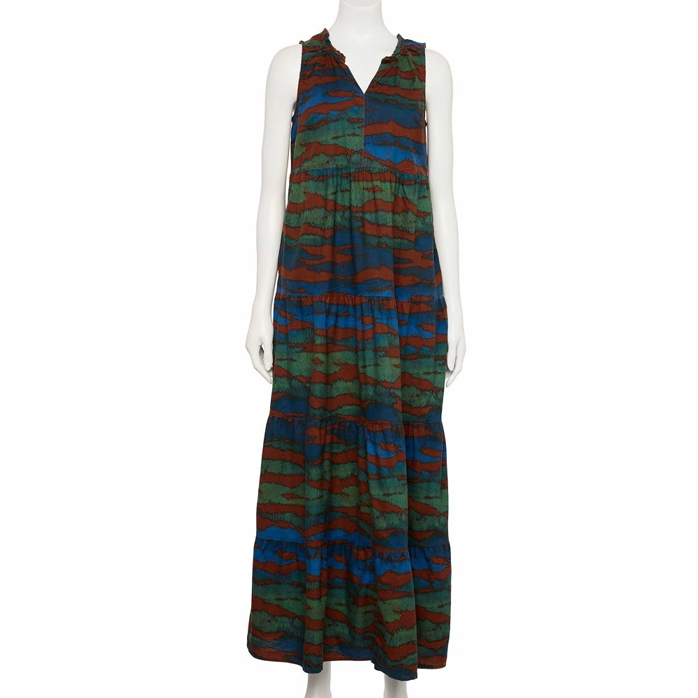 Women's Sonoma Goods For Life® Tiered Maxi Dress 5 Women's Sonoma Goods For Life® Tiered Maxi Dress - Image 3