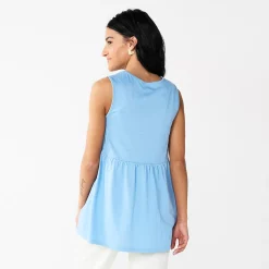 Maternity Sonoma Goods For Life® Swing Babydoll Top -Sonoma Clothing Store 5587792 ALT