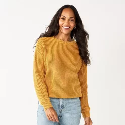 Petite Sonoma Goods For Life® Drop Shoulder Pullover Sweater 15 Petite Sonoma Goods For Life® Drop Shoulder Pullover Sweater -Sonoma Clothing Store 5587850 Gold