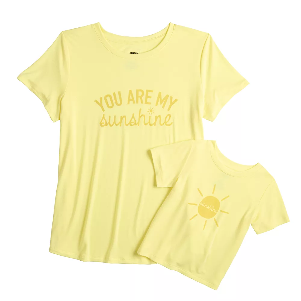 Maternity Sonoma Goods For Life® Mommy & Me Graphic Tee Set 4 Maternity Sonoma Goods For Life® Mommy & Me Graphic Tee Set - Image 2