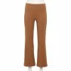 Petite Sonoma Goods For Life® Pocket Flare High-Waisted Leggings -Sonoma Clothing Store 5612089 Brown