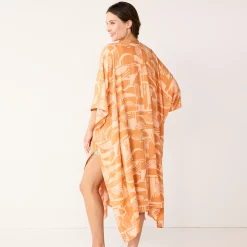 Women's Sonoma Goods For Life® Geo Tacked Ruana 7 Women's Sonoma Goods For Life® Geo Tacked Ruana -Sonoma Clothing Store 5614891 ALT