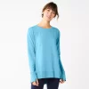Women's Sonoma Goods For Life® Super Soft Solid Tunic Sweatshirt 1 Women's Sonoma Goods For Life® Super Soft Solid Tunic Sweatshirt -Sonoma Clothing Store 5621644 Sky Blue