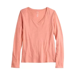 Women's Sonoma Goods For Life® Everyday Crewneck Long Sleeve Tee -Sonoma Clothing Store 5625802 ALT5