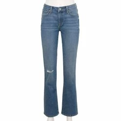 Women's Sonoma Goods For Life® Curvy High-Waisted Bootcut Jeans