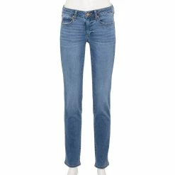 Petite Sonoma Goods For Life® Mid-Rise Straight-Leg Jeans
