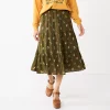 Women's Sonoma Goods For Life® Tiered Maxi Skirt