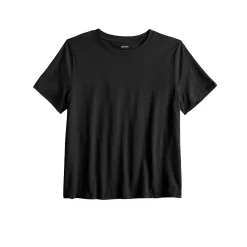 Women's Sonoma Goods For Life® Relaxed Short Sleeve Tee -Sonoma Clothing Store 5670159 ALT5