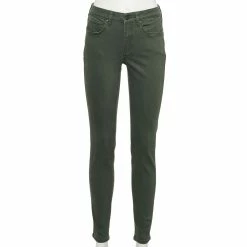 Women's Sonoma Goods For Life® Curvy High-Waisted Skinny Jeans -Sonoma Clothing Store 5670980 Dark Gray