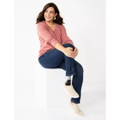 Women's Sonoma Goods For Life® Adaptive & Easy Dressing Mid-Rise Straight Leg Jean 17 Women's Sonoma Goods For Life® Adaptive & Easy Dressing Mid-Rise Straight Leg Jean -Sonoma Clothing Store 5678470 ALT3