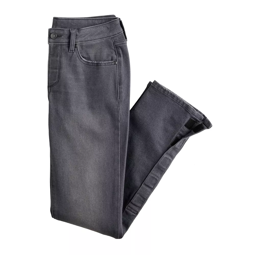 Women's Sonoma Goods For Life® Adaptive & Easy Dressing Mid-Rise Straight Leg Jean 7 Women's Sonoma Goods For Life® Adaptive & Easy Dressing Mid-Rise Straight Leg Jean - Image 5