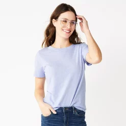 Women's Tall Sonoma Goods For Life® Essential Crewneck Tee 67 Women's Tall Sonoma Goods For Life® Essential Crewneck Tee -Sonoma Clothing Store 5686288 Light Purple