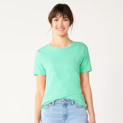 Women's Tall Sonoma Goods For Life® Essential Crewneck Tee 50 Women's Tall Sonoma Goods For Life® Essential Crewneck Tee -Sonoma Clothing Store 5686288 Mint Green Blue