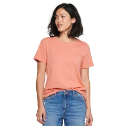 Women's Tall Sonoma Goods For Life® Essential Crewneck Tee 53 Women's Tall Sonoma Goods For Life® Essential Crewneck Tee -Sonoma Clothing Store 5686288 Peach Texture