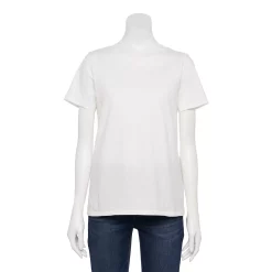 Women's Tall Sonoma Goods For Life® Essential Crewneck Tee 83 Women's Tall Sonoma Goods For Life® Essential Crewneck Tee -Sonoma Clothing Store 5686288 White