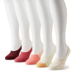 Women's Sonoma Goods For Life® Liner 5 Pack -Sonoma Clothing Store 5743824 Pink Stripes And Dots