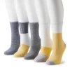 Sonoma Goods For Life® 5 Pack Colorblocks Crew Socks -Sonoma Clothing Store 5743832