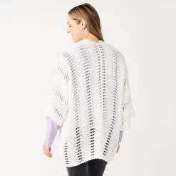 Women's Sonoma Goods For Life® Open Knit Kimono -Sonoma Clothing Store 5796217 ALT