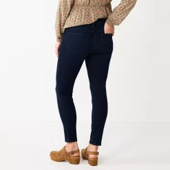 Maternity Sonoma Goods For Life® Side Panel Belly Band Jeggings -Sonoma Clothing Store 5812471 ALT