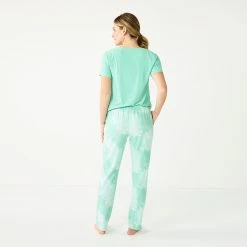 Women's Sonoma Goods For Life® 3-piece Pajama Top, Pajama Shorts & Pajama Pants Sleep Set -Sonoma Clothing Store 5879060 ALT