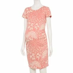 Maternity Sonoma Goods For Life® Everyday T-Shirt Dress 9 Maternity Sonoma Goods For Life® Everyday T-Shirt Dress -Sonoma Clothing Store 6120641 Pink Floral