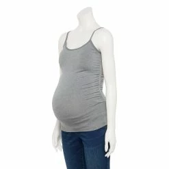 Maternity Sonoma Goods For Life® Seamless Camisole - Size XS -Sonoma Clothing Store 6142300 Grey
